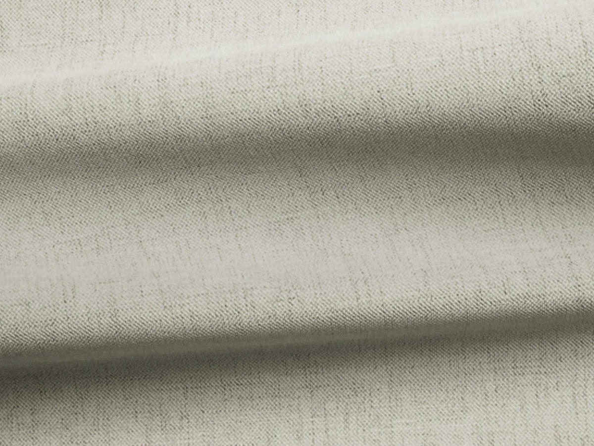 2-SITZER SOFA Strukturstoff Beige - Beige/Schwarz, Holzwerkstoff/Kunststoff (180/77/90cm) - Makamii