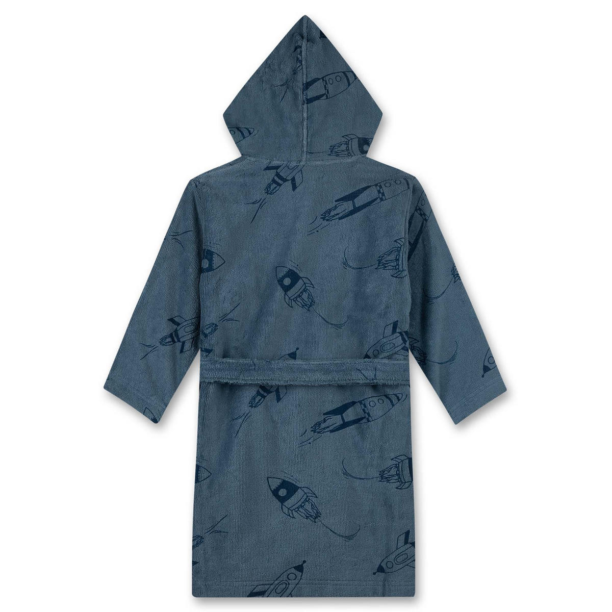 BADEMANTEL Jungen Blau Baumwolle - Blau, Textil (104null) - Sanetta