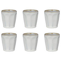 ESPRESSOTASSE (6er Set) Bergamo - Weiß, Keramik (0.07L) - Butlers