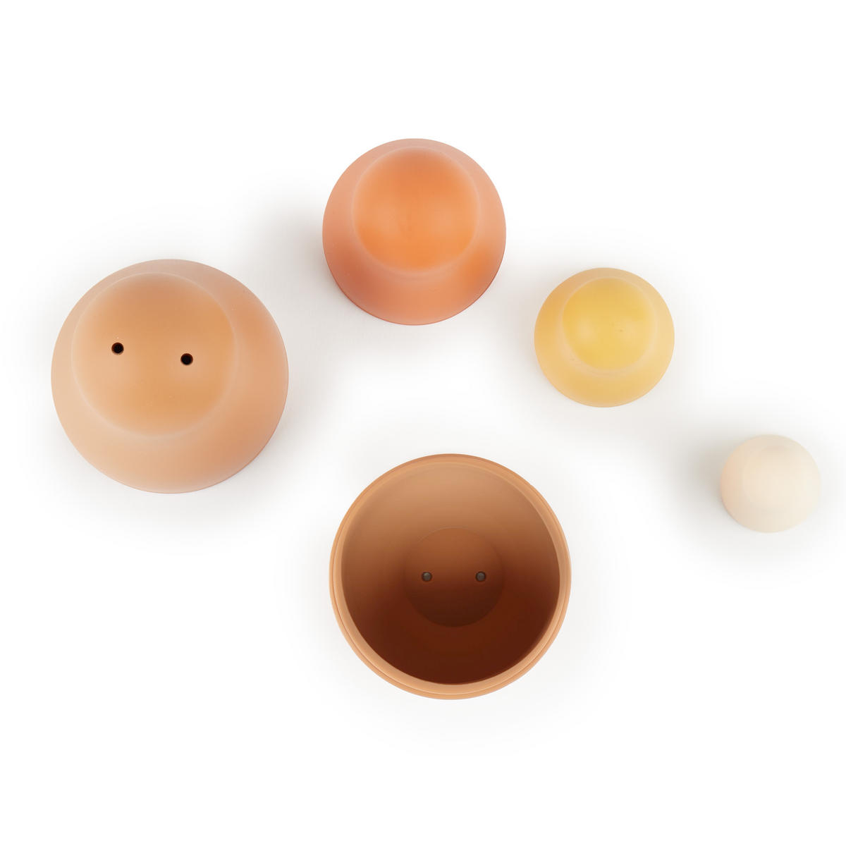 MATROSCHKA Silikon - ab 6 Monate - Multicolor, Kunststoff (65/65cm) - Bieco Spielwaren