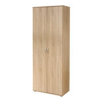 KLEIDERSCHRANK Eiche Dekor - Eiche Wotan, Holzwerkstoff (70/189/34cm) - ebuy24