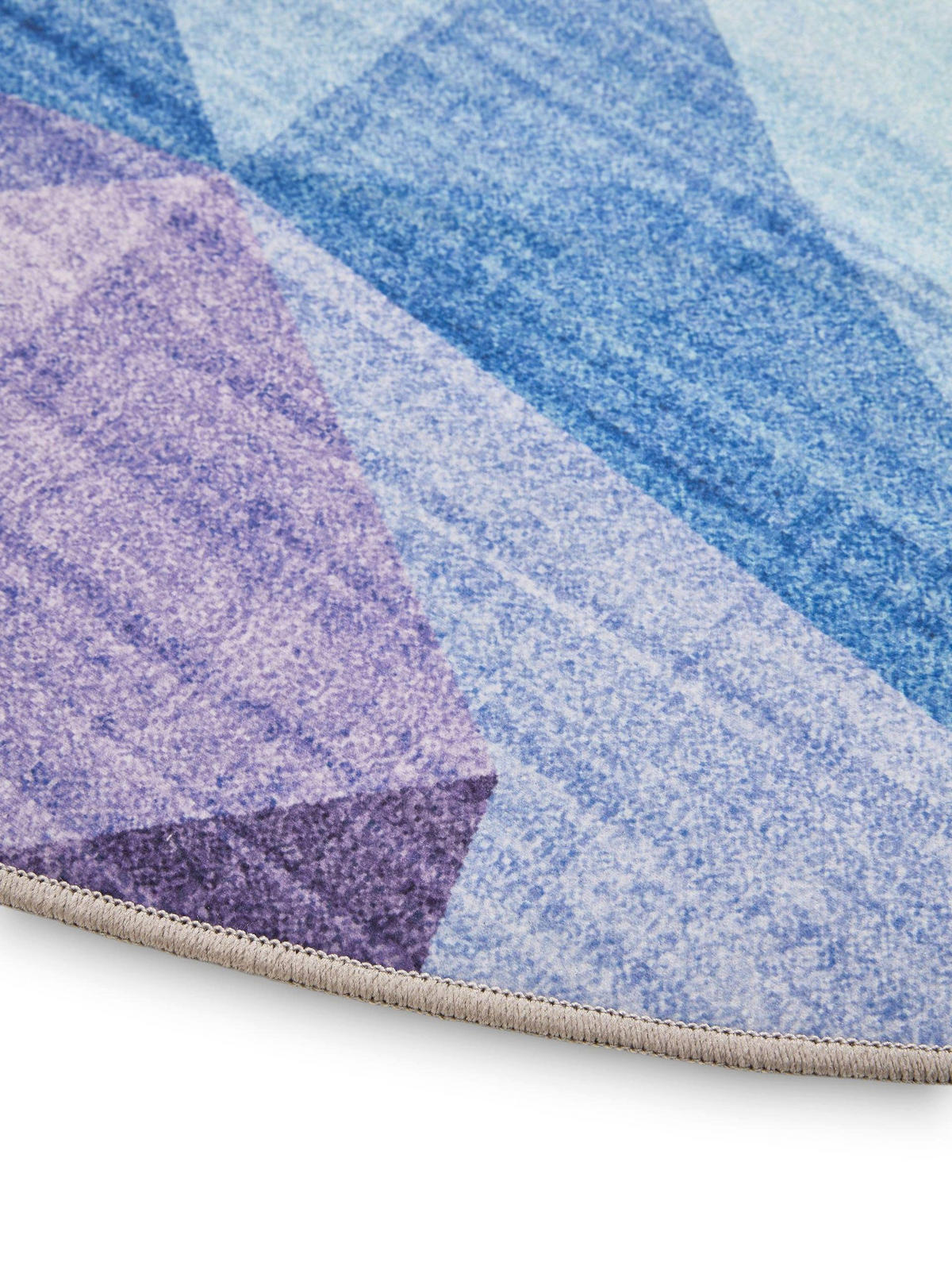 TEPPICH George waschbar ø 160 cm rund - Multicolor, Kunststoff (160/160cm) - benuta