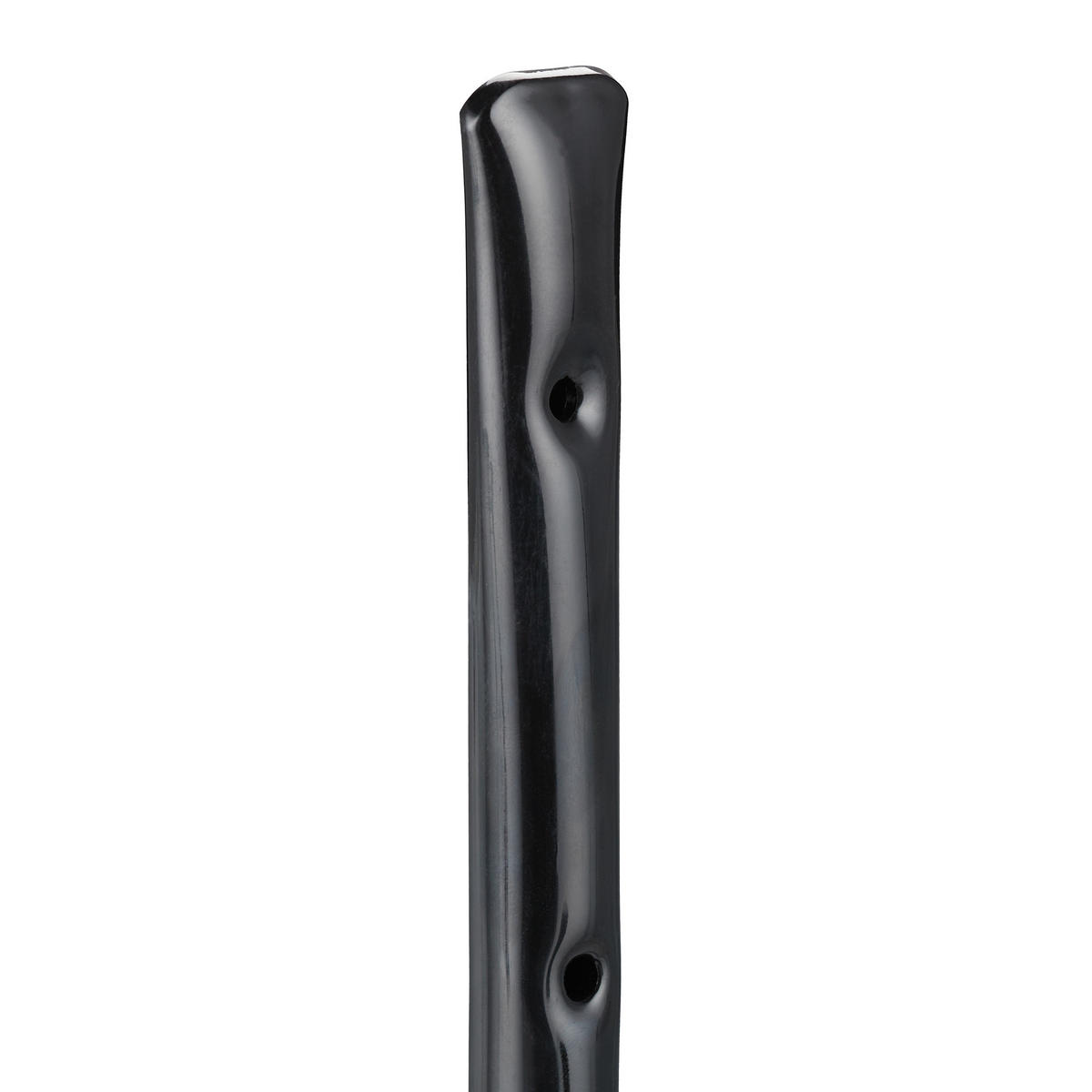 WANDHAKEN Set - Schwarz, Textil/Metall (2.5/22/15cm) - Relaxdays