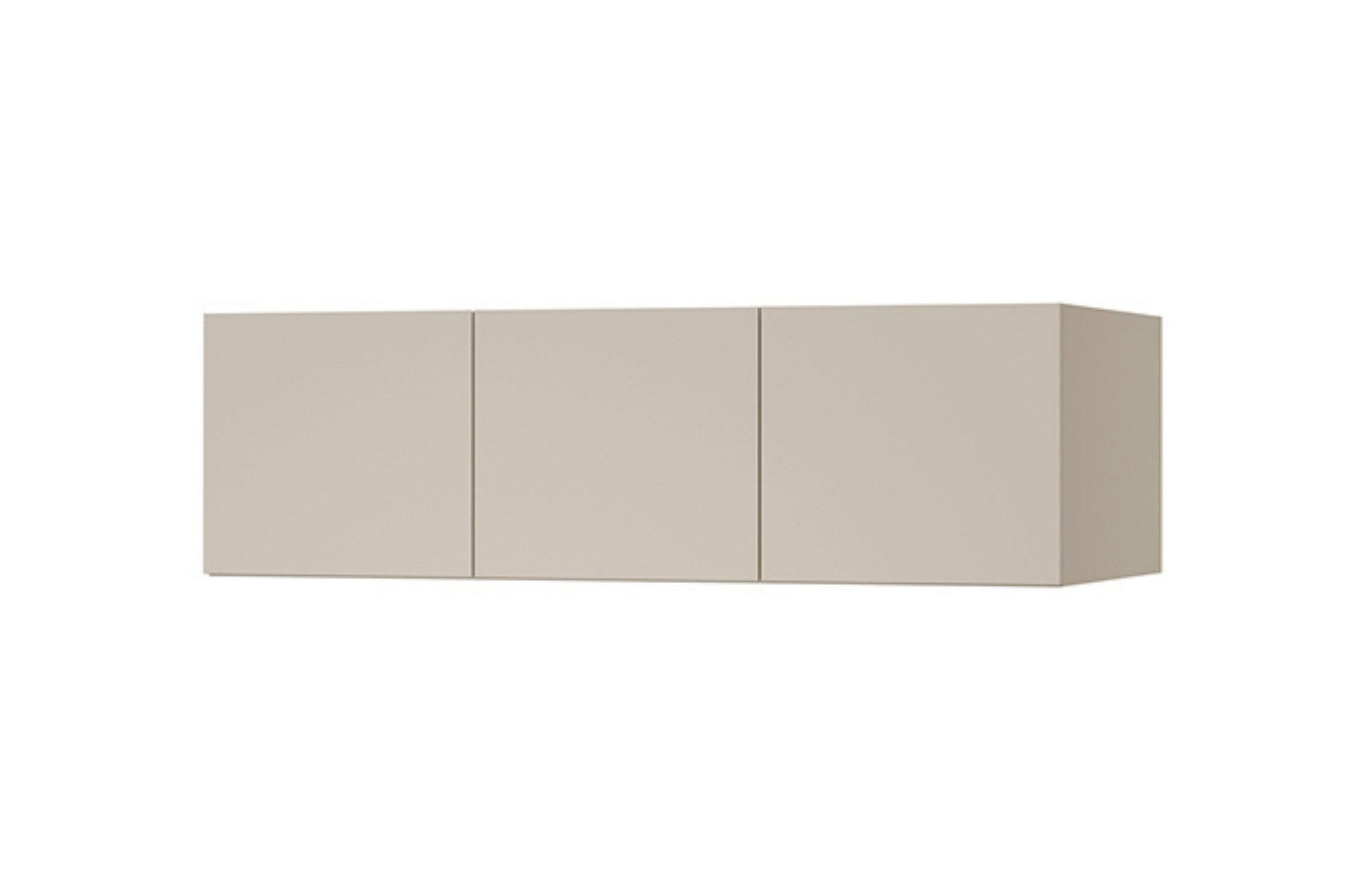 AUFSATZSCHRANK LIMA 17 135/41/60 cm in Kaschmir - Kaschmir, Holzwerkstoff (135/77/40cm) - Deine Möbel 24