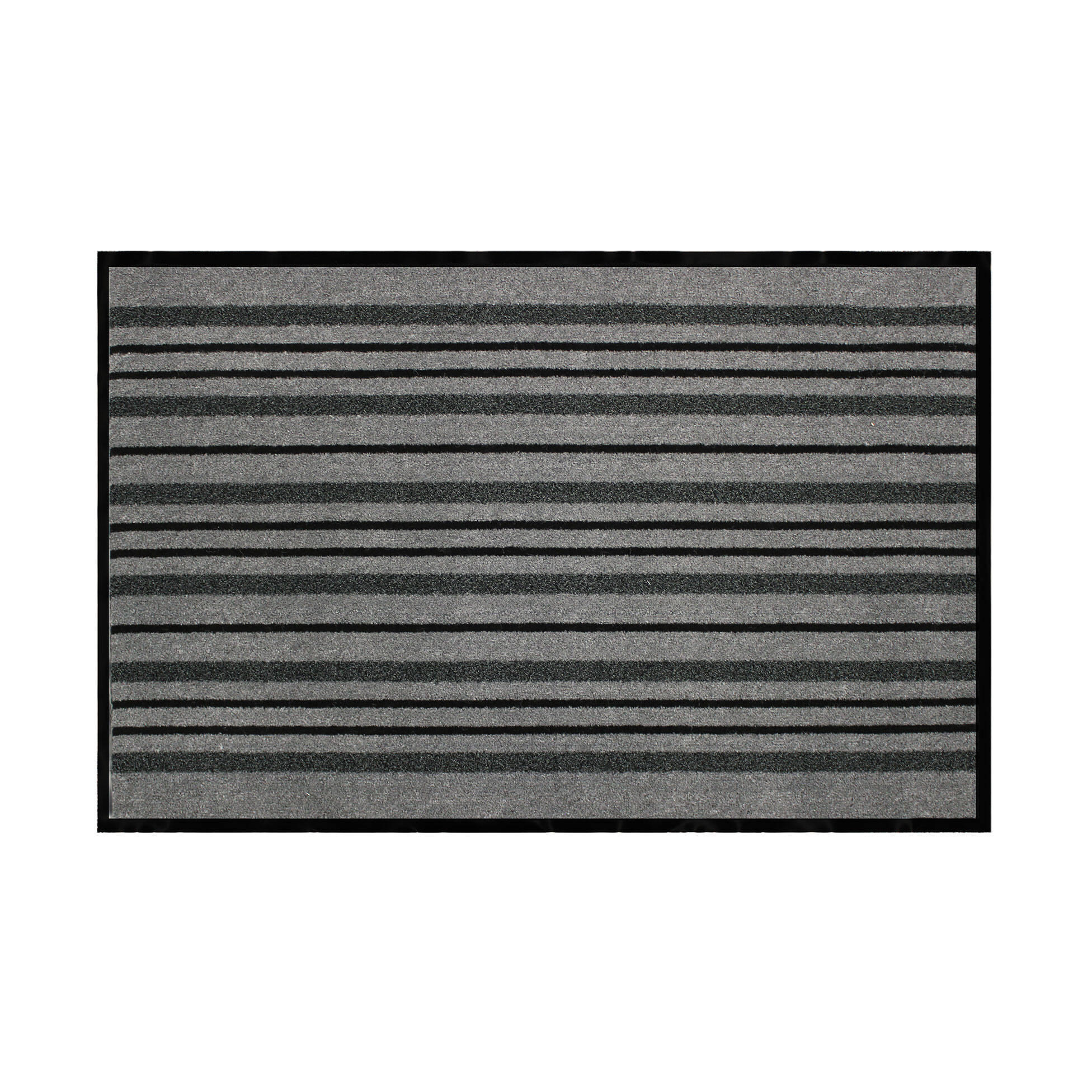 FUSSMATTE Piano grau - Anthrazit, Kunststoff (80/120cm) - Douceur d´intérieur
