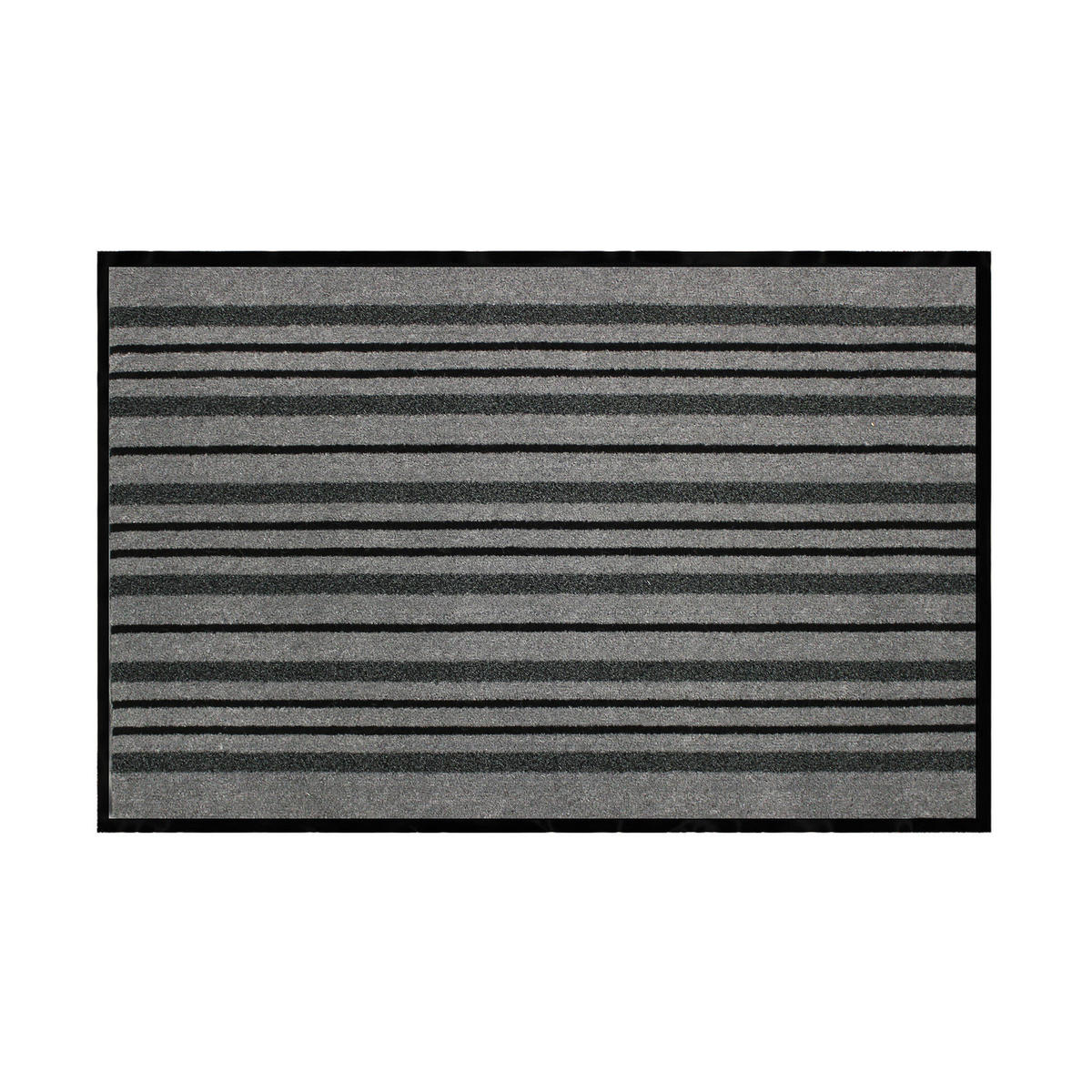 FUSSMATTE Piano grau - Anthrazit, Kunststoff (80/120cm) - Douceur d´intérieur