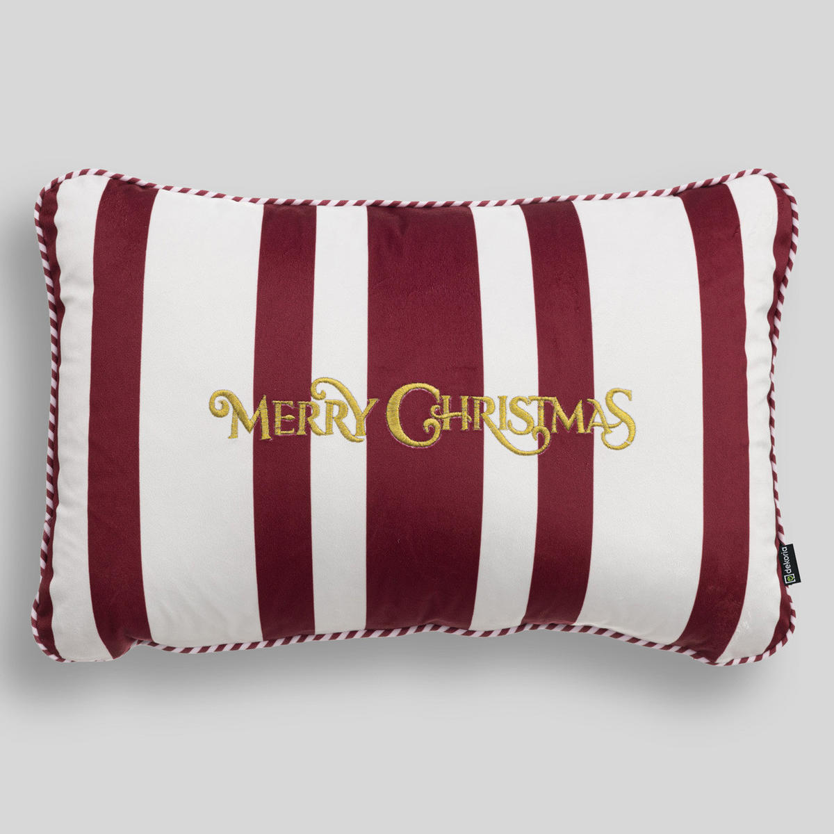 KISSENHÜLLE Red & White Noel 60x40 cm - Rot, Textil (40/60cm) - Dekoria