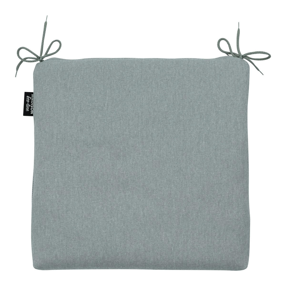 SITZKISSEN Canvas 40/40 cm 4er-Set - Silberfarben, Textil (40/4/40cm) - Madison