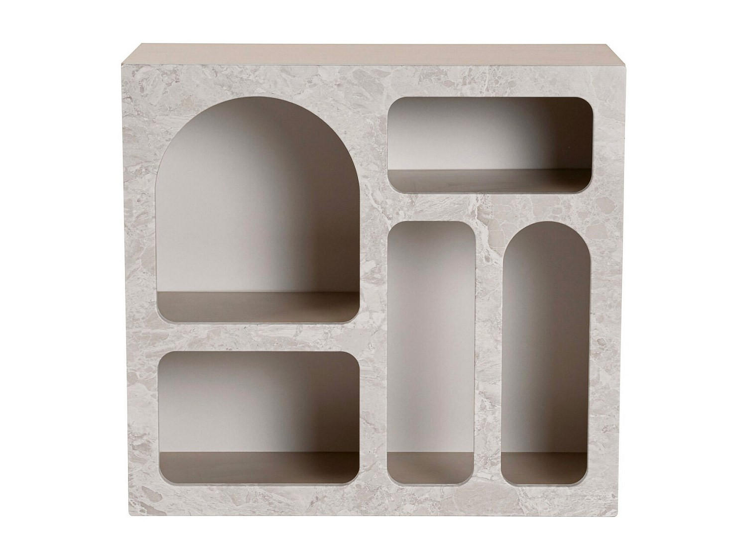 KONSOLENTISCH - 80 cm x 37 cm - holz - grau Luela - Grau, Holz (37/80/74cm) - Vente-Unique