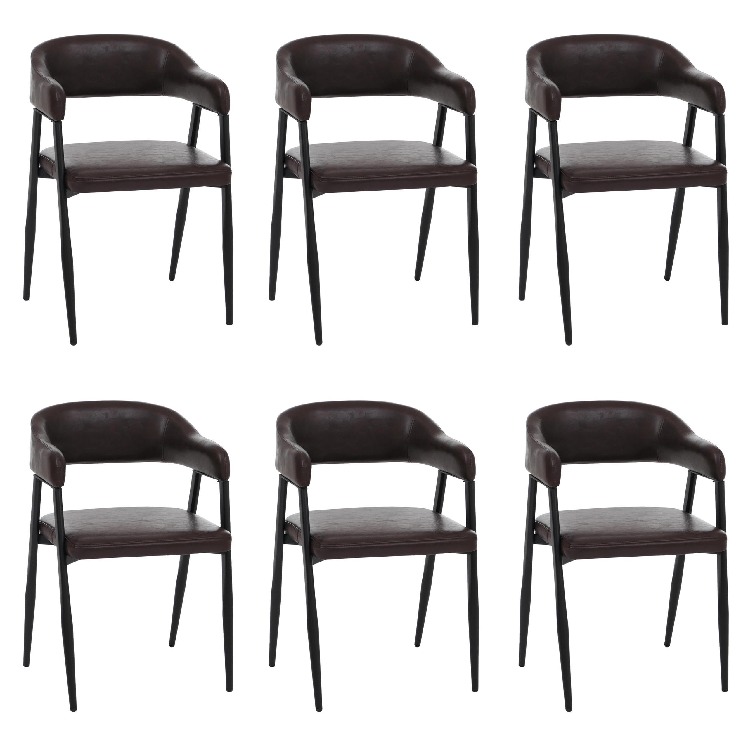 ESSZIMMERSTUHL Dunkelbraun - Dunkelbraun, Kunststoff (51/77/52cm) - MCW