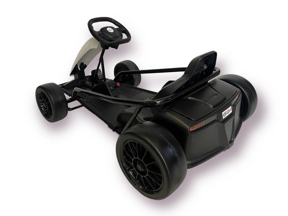 KINDER ELEKTROQUAD Go-Kart weiß - Weiß, Kunststoff (110/77/54cm) - TPFLiving