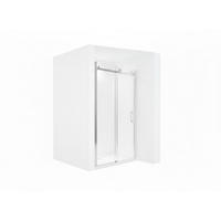 DUSCHKABINE Victoria 110x195 cm Schiebetür Silber - Silberfarben, Glas (1/110/195cm) -  Glaswerk Westfalen