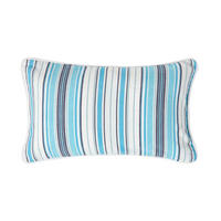 KISSENHÜLLE New England 30/50 cm - Blau, Textil (30/50cm) - Homescapes