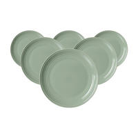 DESSERTTELLER Levi Grün ø 21 cm 6er Set - Grün, Keramik (21cm) - Ritzenhoff Breker