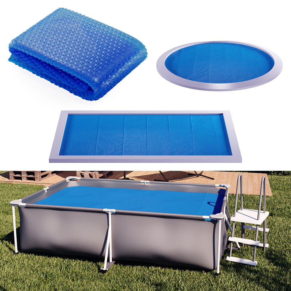 SOLARFOLIE Blau 300 cm robuste 400µ My Solarplane - Dunkelblau, Kunststoff (300/200cm) - OK-Living