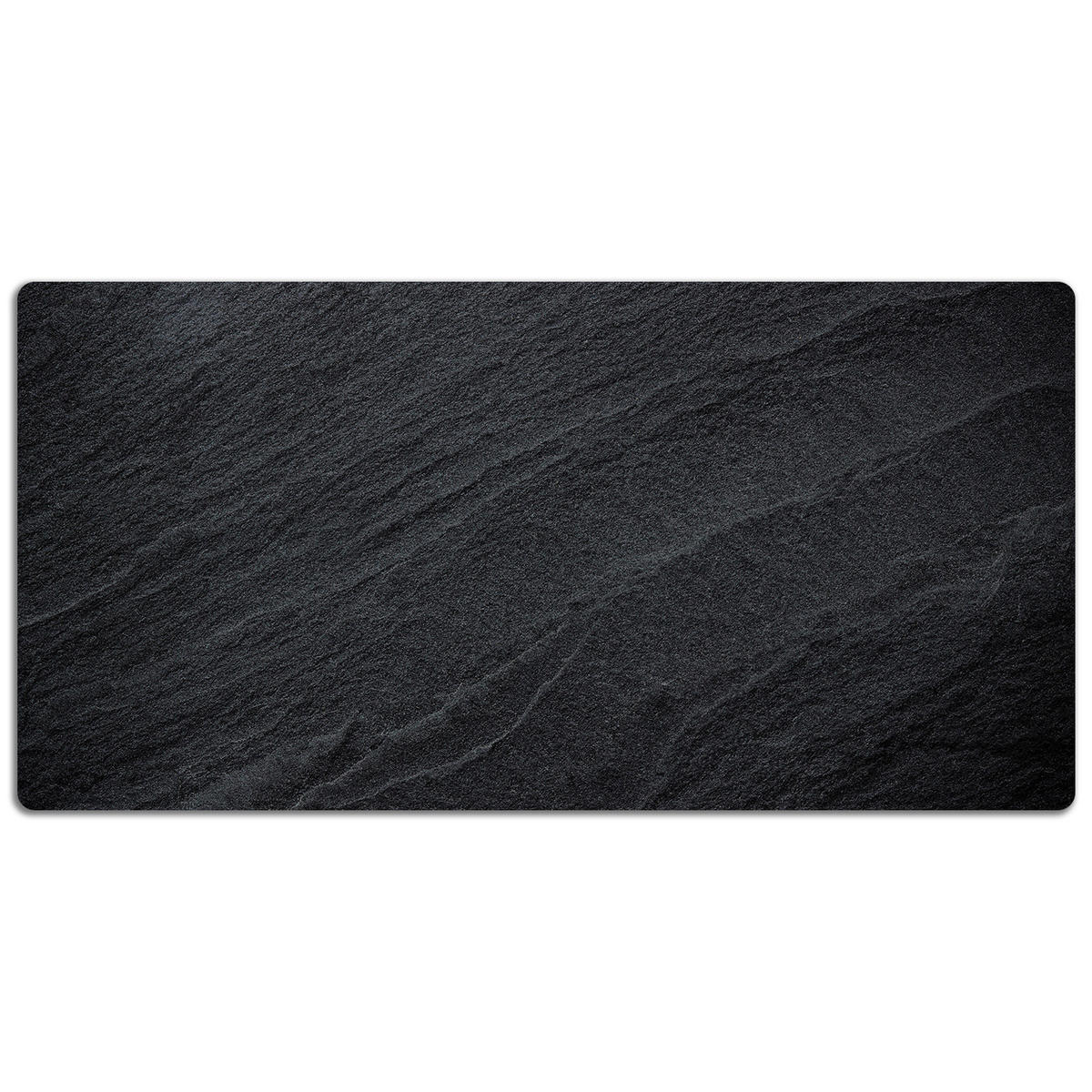 SCHREIBTISCHUNTERLAGE 120x60 cm Schwarz - Schwarz, Kunststoff (1.6/120/60cm) - ArtPrintCave