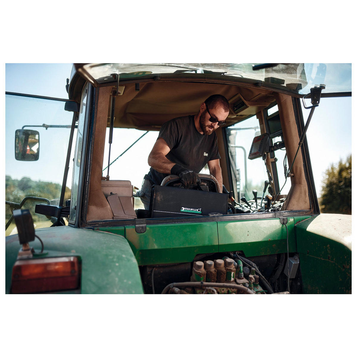 WERKZEUGSORTIMENT AGRARSET MOBIL, in Textiltasche, 38-teilig - Multicolor, Kunststoff (260/445/110cm) - Stahlwille