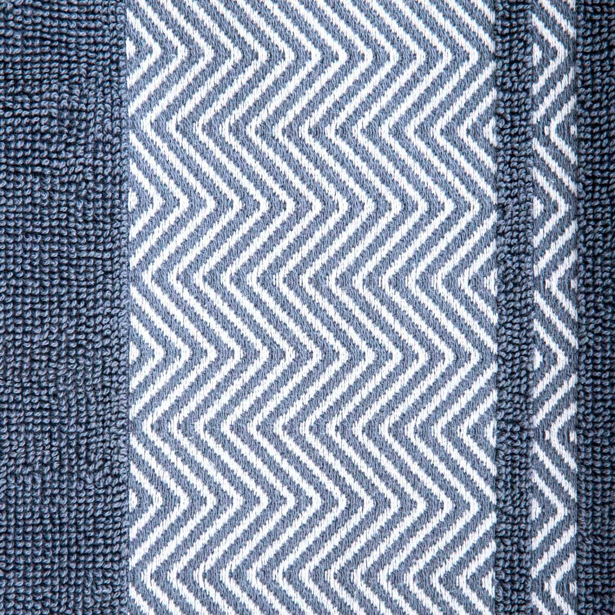 BADETUCH Maiara blau 50/90 cm - Blau, Textil (50/90cm) - Homla