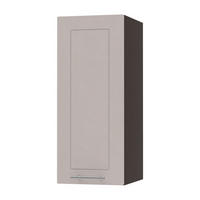 KÜCHENHÄNGESCHRANK Kvantum W2/30 Lava / Kaschmir Matt 30 / 32,5 / 72cm - Kaschmir/Dunkelgrau, Holz/Holzwerkstoff (30/72/32.5cm) - Feldmann-Wohnen