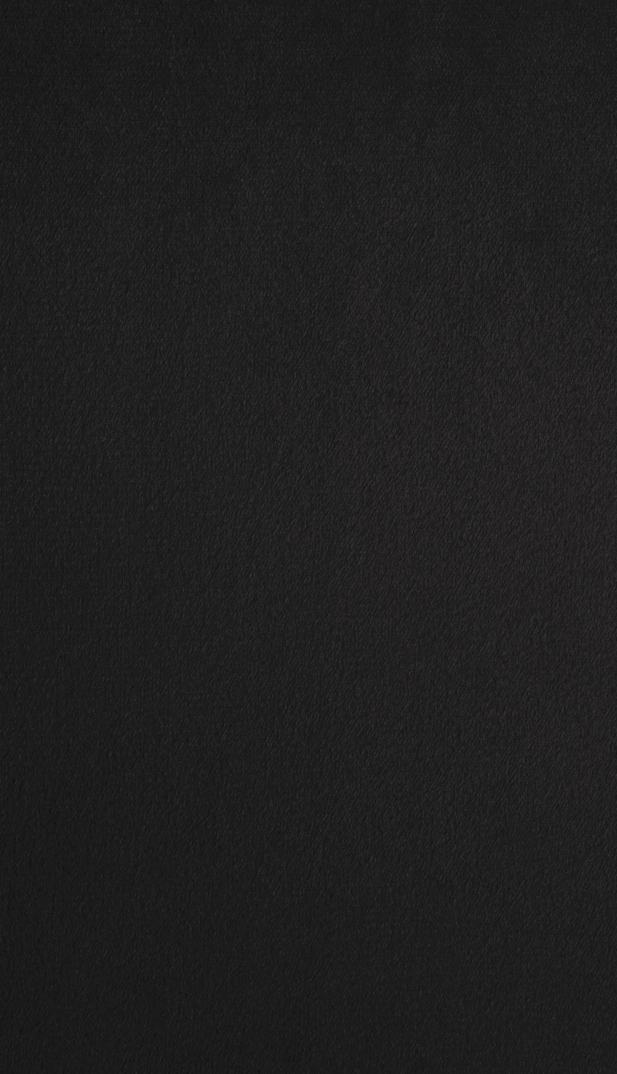 STUHL 4er Set Samt Schwarz - Schwarz, Textil/Metall (44/88/51cm) - CLP