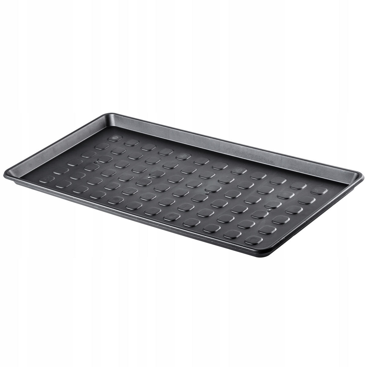 MULTIFUNKTIONSUNTERLAGE 75 x 38 cm, schwarz - Schwarz, Kunststoff (76/38cm) - KADAX