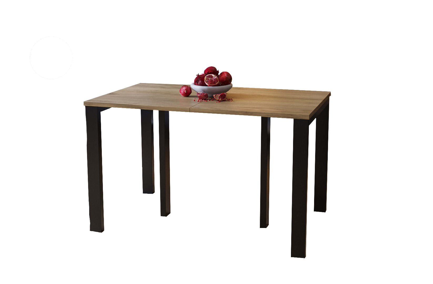 ESSTISCH Vast ausziehbar bis 330 cm - Eiche Bianco, Holzwerkstoff (130/80/76cm) - Endo-Moebel