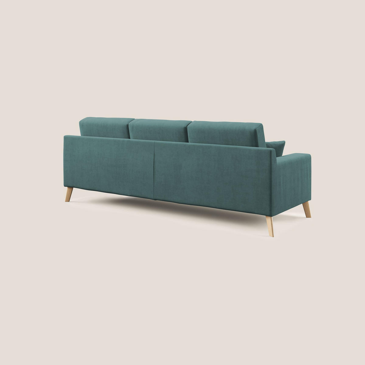 ECKSOFA Danish - Petrol, Textil (237/91cm) - Divani.store
