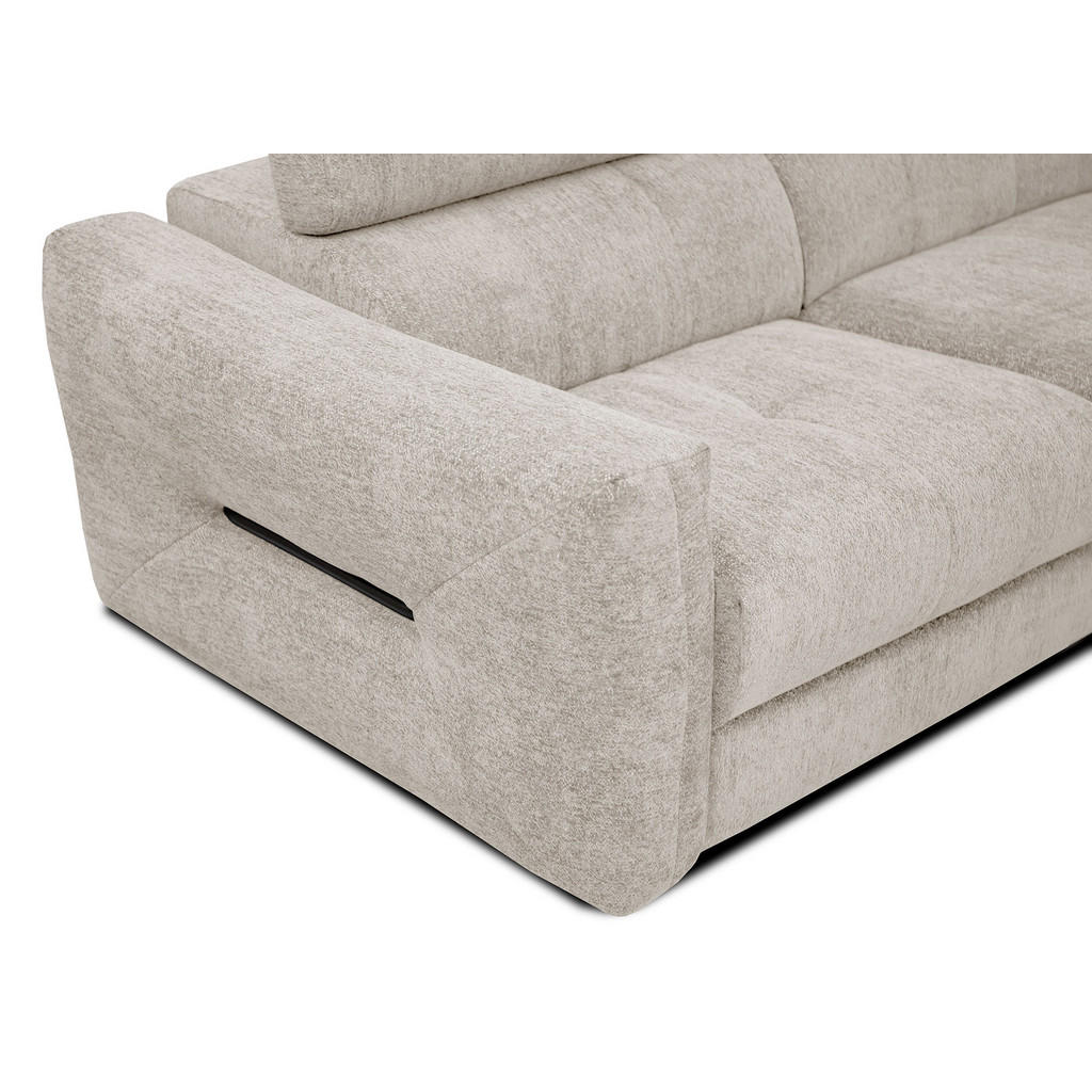 Thumbnail - Courtois Laville Ecksofa, Ecru, Textil, L-Form, Ottomane rechts,L-Form, 298x239 cm, Wohnzimmer, Sofas & Couches, Wohnlan...