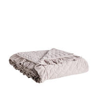 TAGESDECKE Marita - Violett, Textil (200/220cm) - home&you