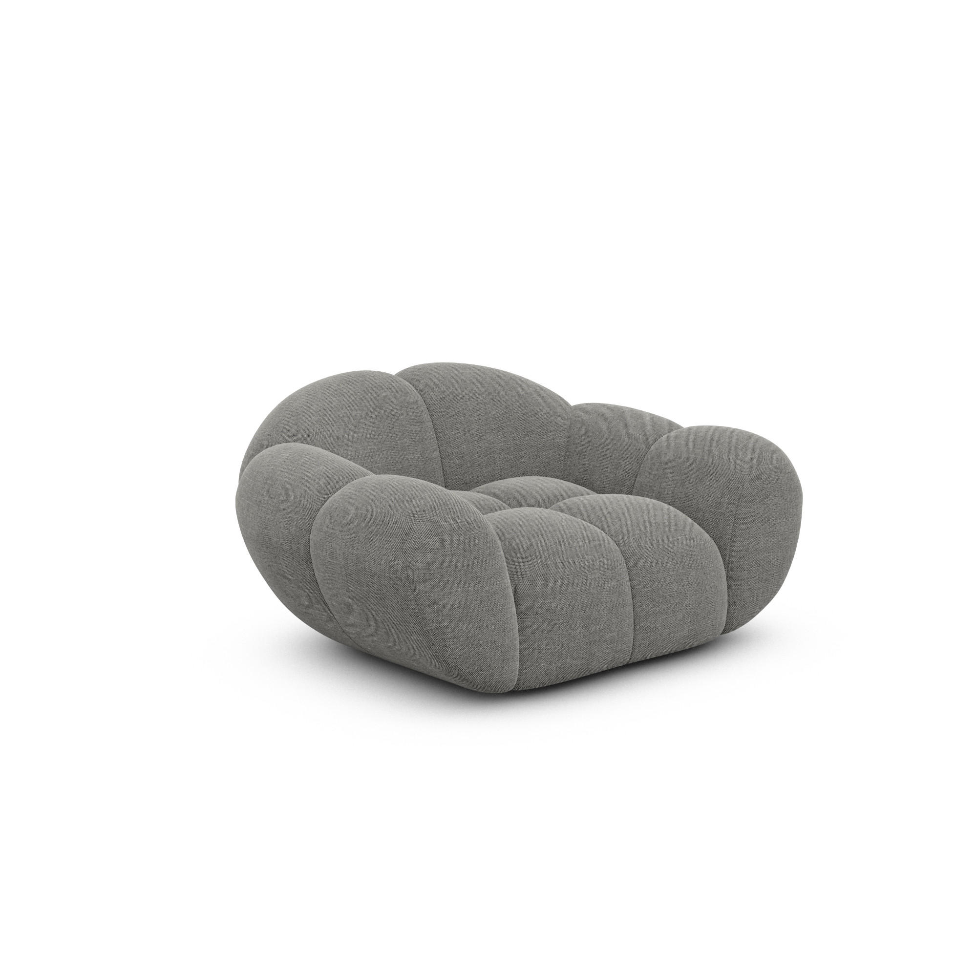 Varoyal Sessel Grau 135x70x93 cm