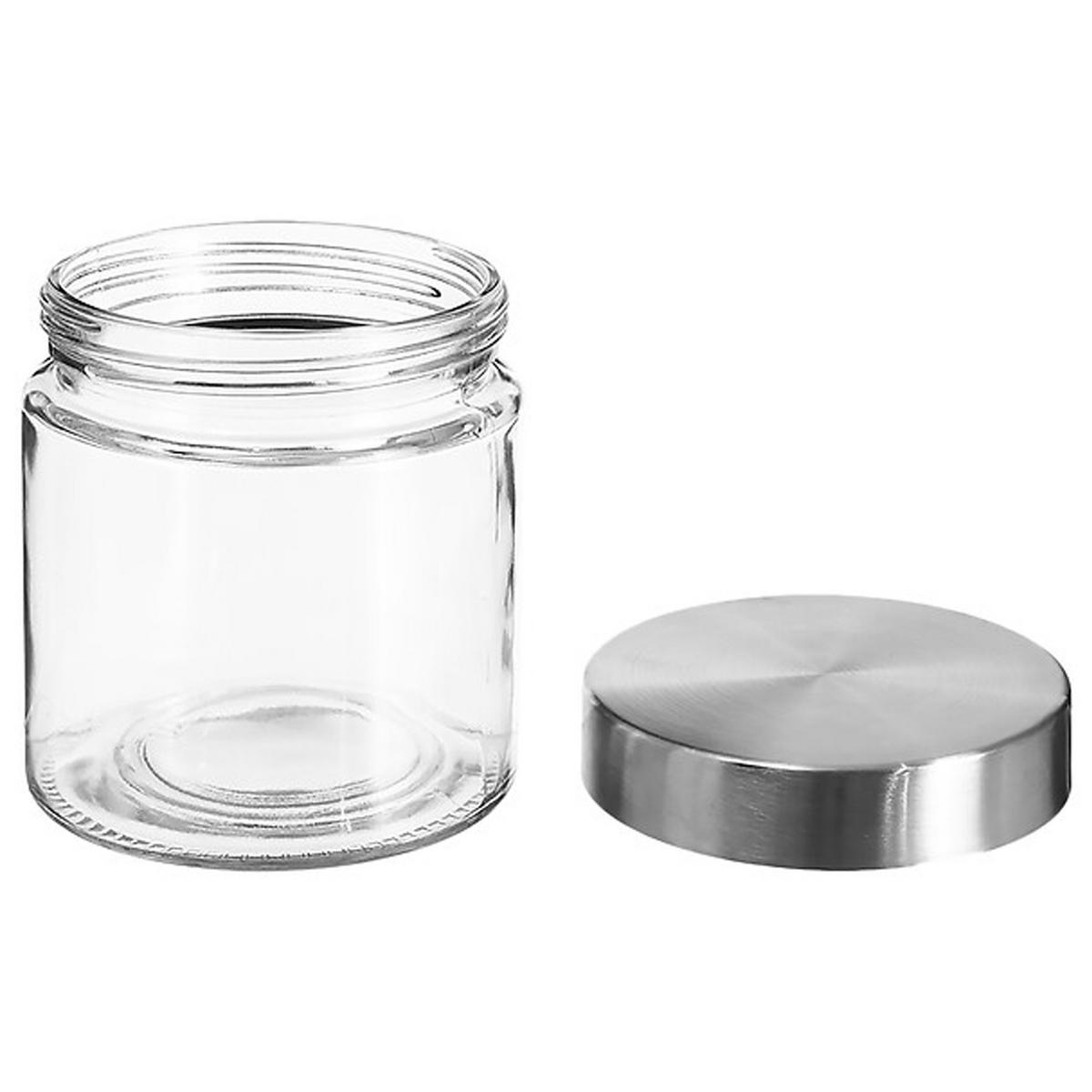 EINMACHGLAS Nixo, Glas, Stahl, Transparent, 750 ml - Transparent, Glas (0.75L) - 5five Simply Smart