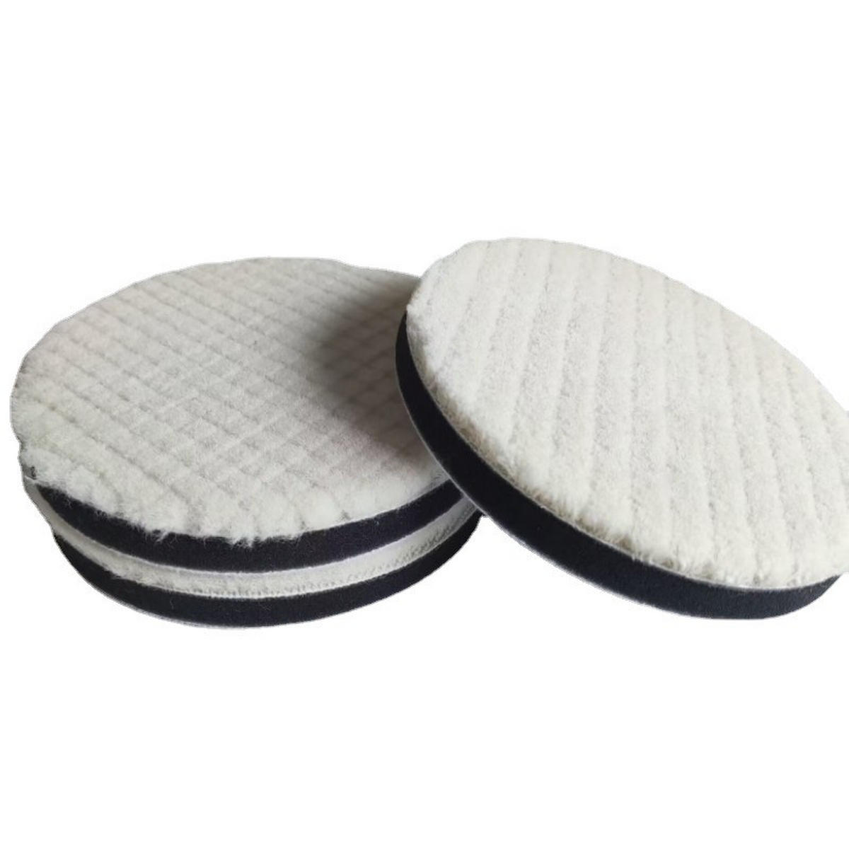 POLIERPAD – 125 mm – Enthält 4 Polierschwämme und ein Polierpad – Geeignet für Poliermaschinen und Schleifmaschinen - Multicolor, Metall (1/1/1cm) - DCA