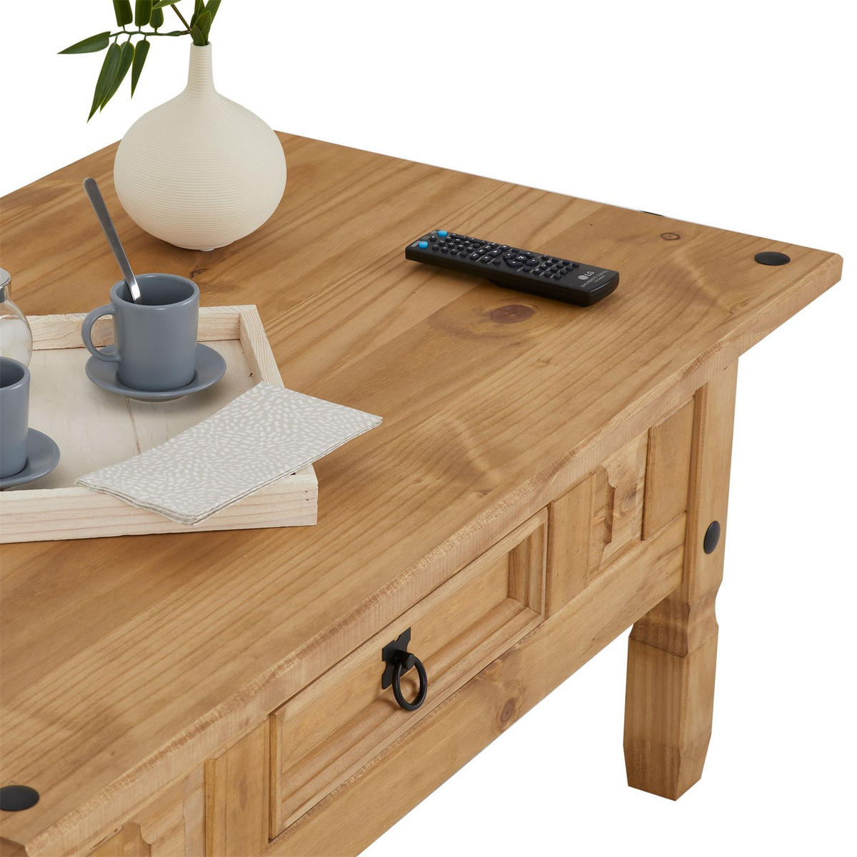 COUCHTISCH SALSA - Naturfarben, Holz (60/100/45cm) - CARO-Möbel