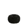 VASE Phylia Schwarz 38/38/23 cm - Schwarz, Kunststoff (23cm) - Light & Living
