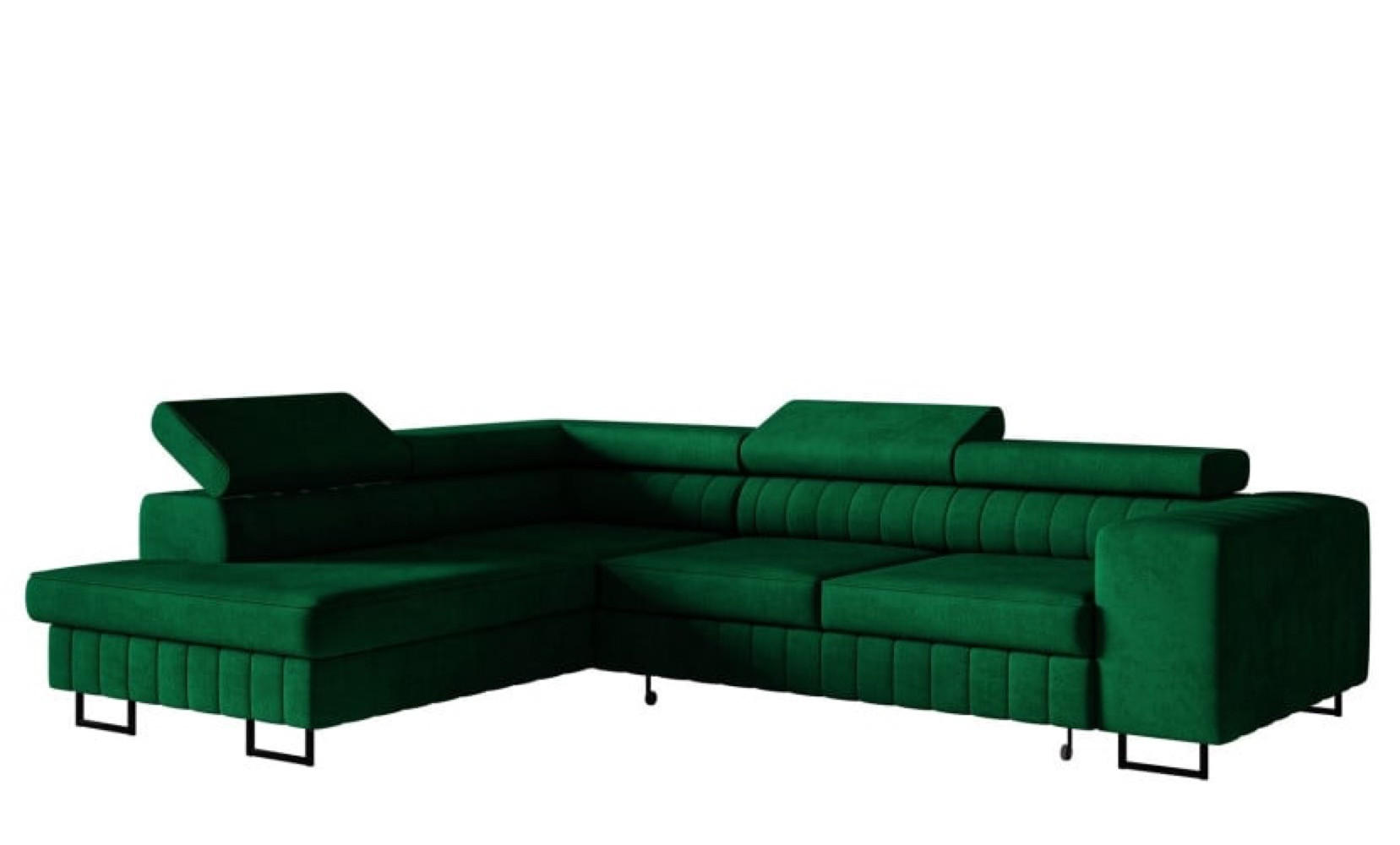 Sepro Meble Ecksofa Grün 274x203 cm