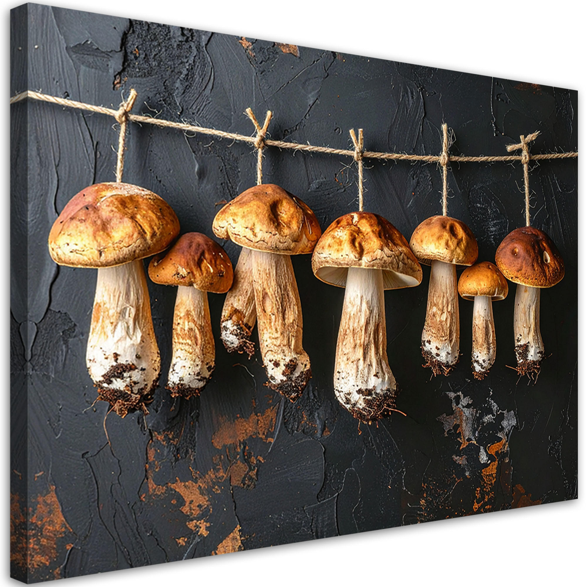 Feeby Leinwandbild Beige 90x60 cm