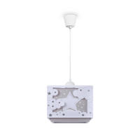 PENDELLEUCHTE Greta Pd Moony - Beige, Kunststoff (24/24/24.9cm) - Paco Home