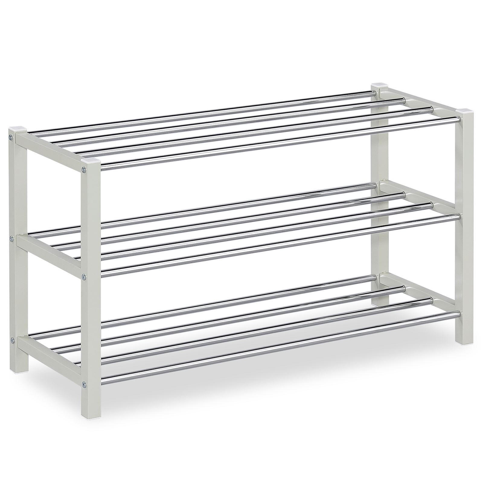 SCHUHREGAL DUBLIN beige - Beige, Metall (80/45/29cm) - IDIMEX