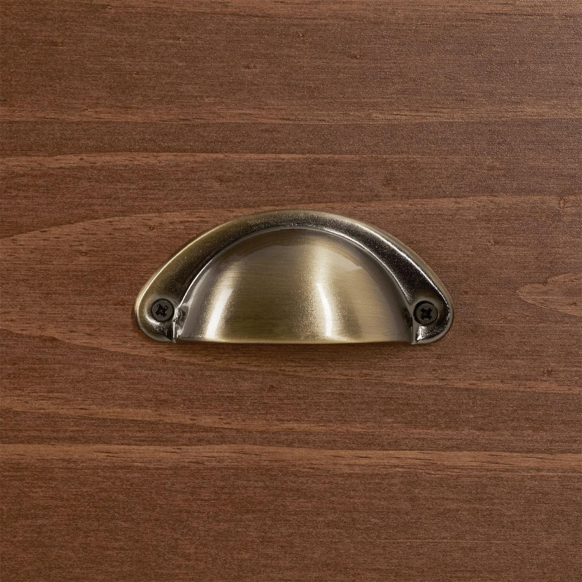 KOMMODE PARIS - Kastanienfarben, Holz (91/95/39cm) - IDIMEX