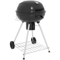 KUGELGRILL - Schwarz, Metall (55/89/65cm) - Outsunny