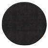 OUTDOOR Teppich Natur Balkon, Terrasse schmutzabweisend Schwarz Rund 200D - Schwarz, Textil (200/200cm) - KADIMA DESIGN