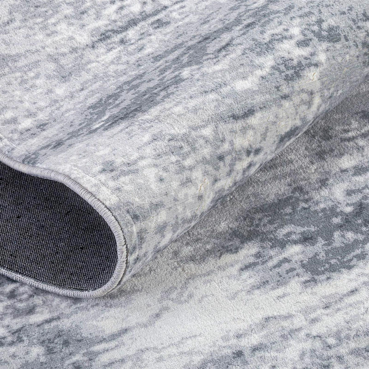 WEBTEPPICH Acacia 50x80 cm - Grau, Textil (50/80cm) - Gino Falcone