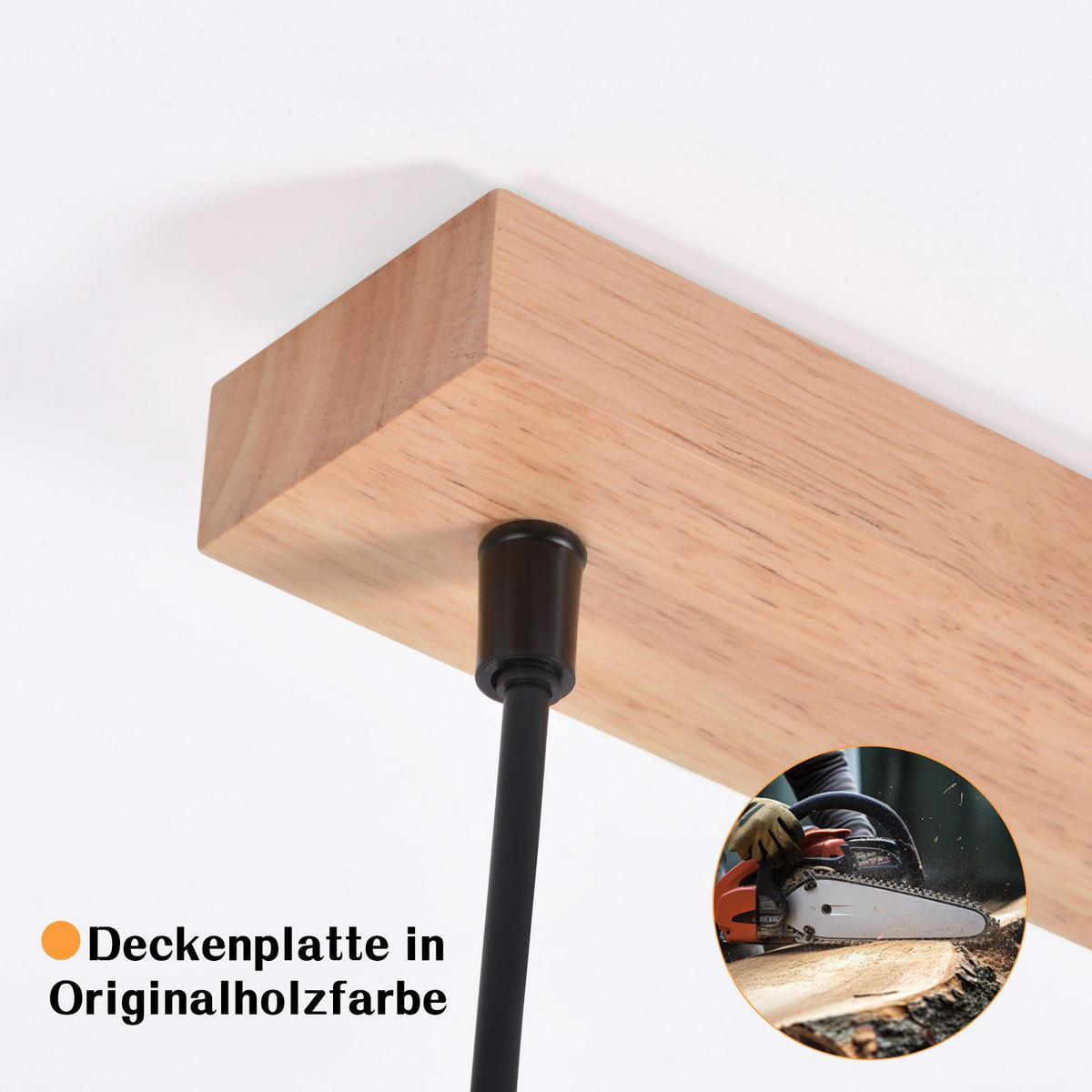 KYVADLOVÉ světlo Rengel 146,5/42/12cm - barva jasanu, sklo (146.5/42/12cm) - Nettlife