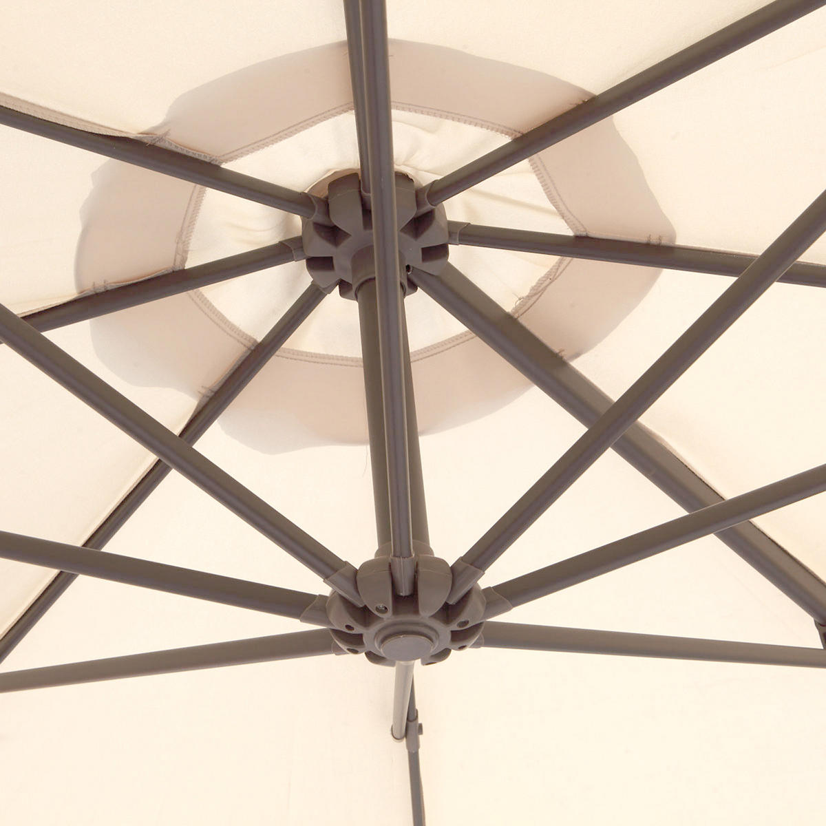 AMPELSCHIRM Beige - Beige, Textil (290/290cm) - SVITA