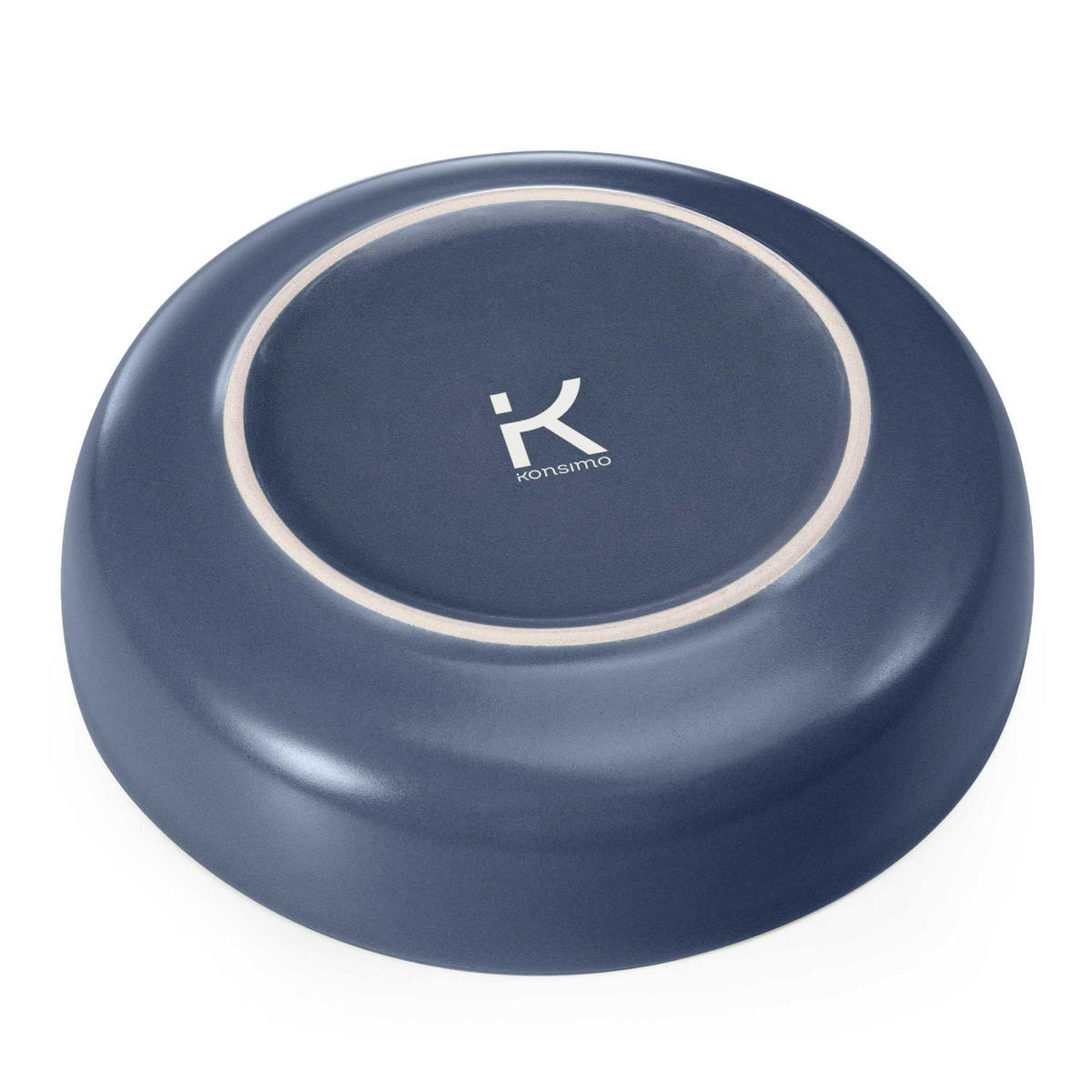 KOMBISERVICE VICTO 6 Personen 24-tlg - Blau, Keramik (27/2/27cm) - KONSIMO®