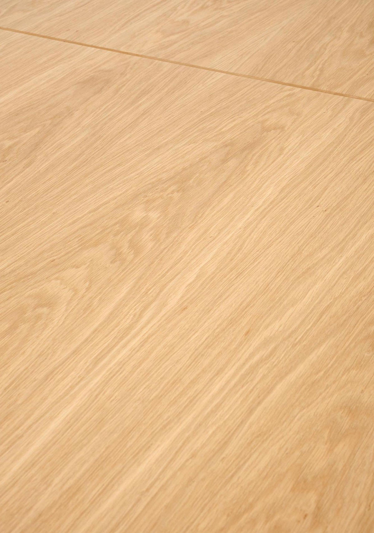 ESSTISCH Massive Eiche Natur / schwarz 250 / 90 / 77cm - Eichefarben/Schwarz, Holz/Holzwerkstoff (90/250/77cm) - Feldmann-Wohnen