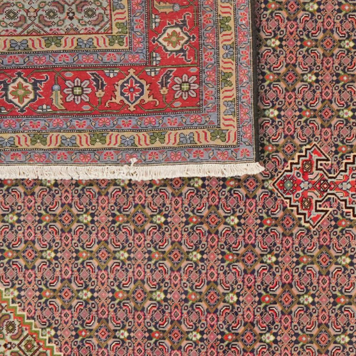 ORIENTTEPPICH handgeknüpft Ardebil Blau 295/197 cm Schurwolle - Blau, Textil (197/295cm) - Looma