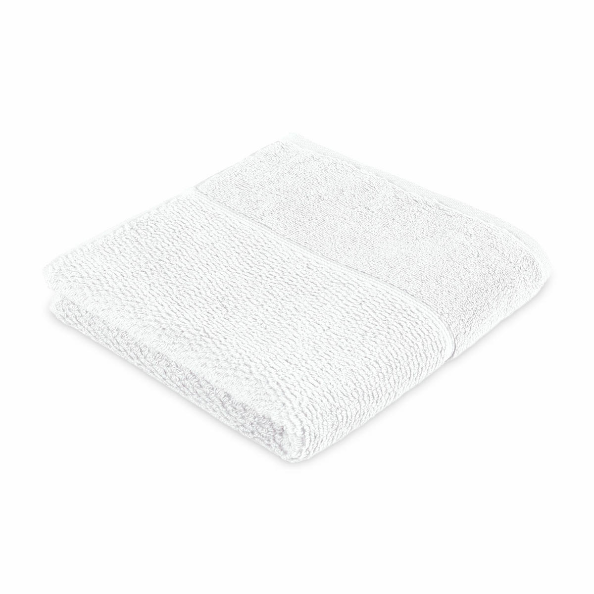 HANDTUCH PEARL - Weiß, Textil (50/100cm) - Möve for Frottana