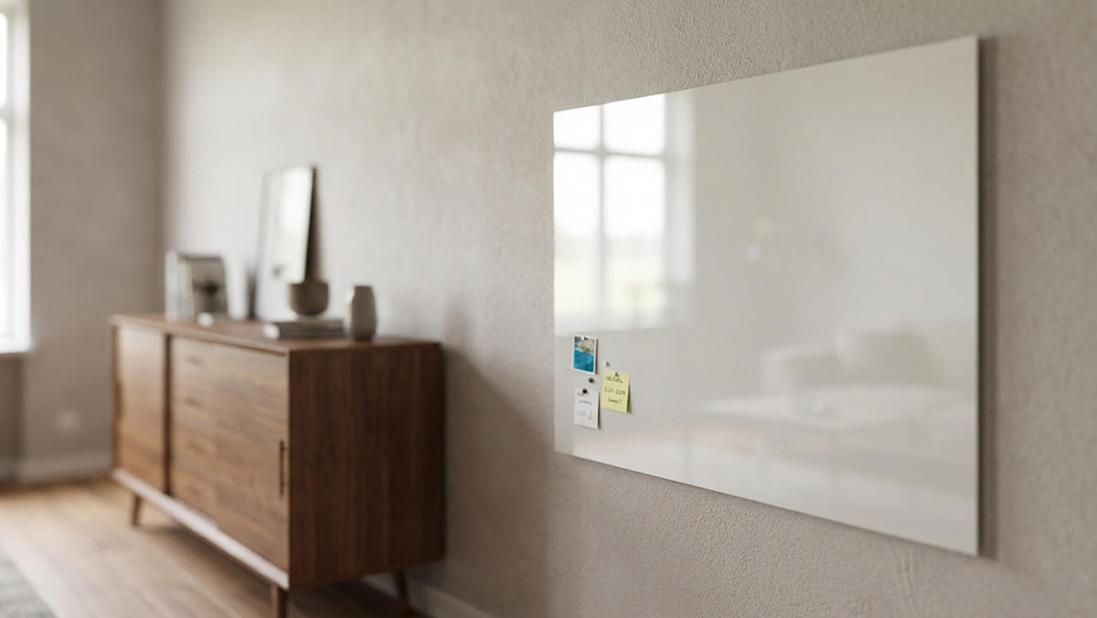 GLASBOARD - Weiß CLASSIC WHITE 100x80cm - Weiß, Glas (100/80/0.7cm) - ALLboards