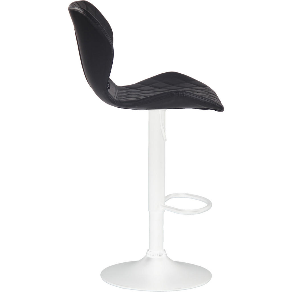 Thumbnail - CLP Barhocker, Schwarz, Textil, 47x88x51 cm, Esszimmer, Barmöbel, Barhocker